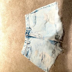 Abercrombie denim shorts
